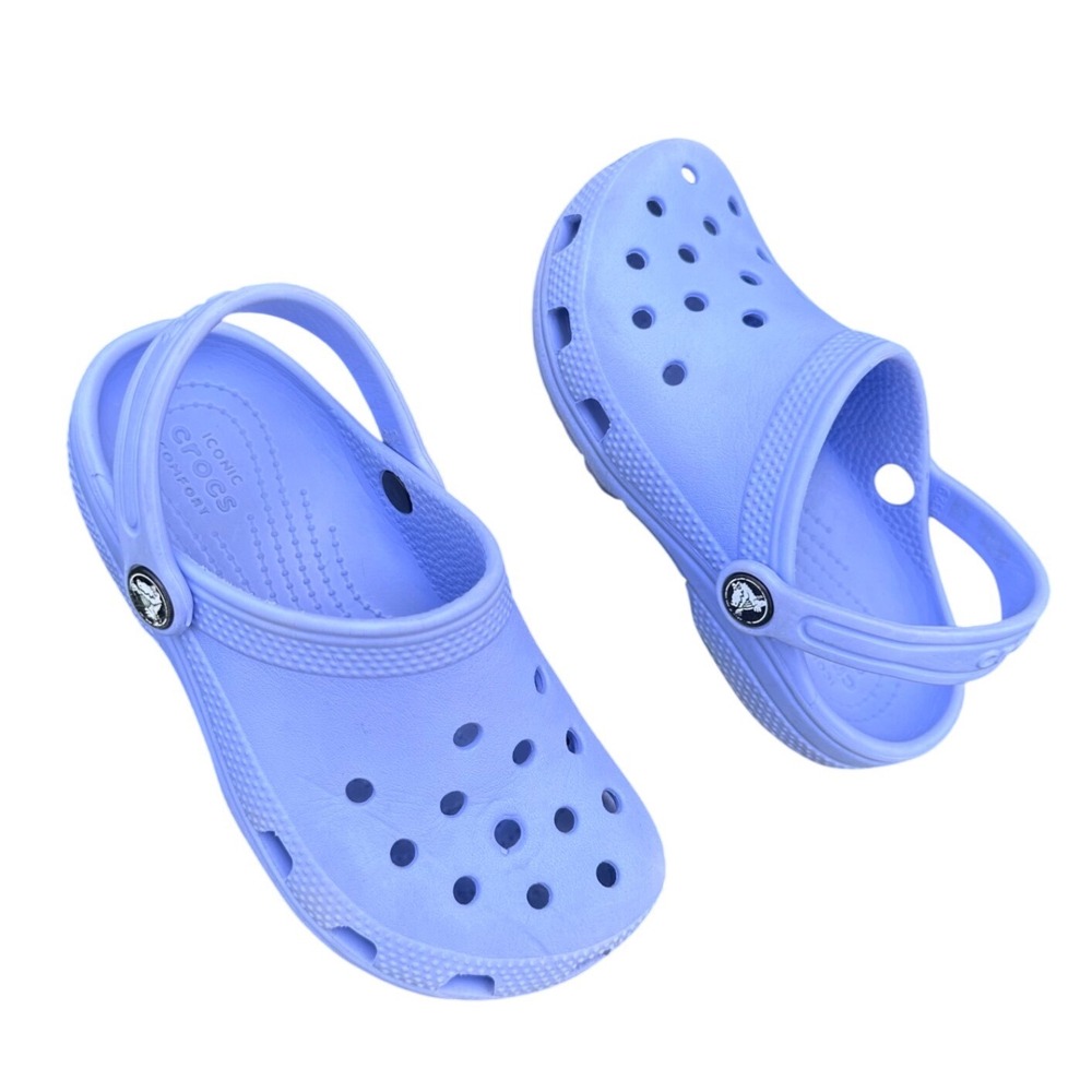 Crocs Classic Kids Clogs Toddler Size 12 Purple Sandals